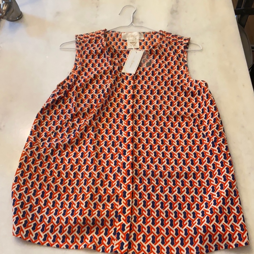 Julie Brown sleeveless top size 4
